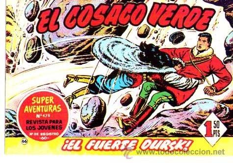 Tebeos: Facsimil  El Cosaco Verde  N&ordm; 66 - Foto 1