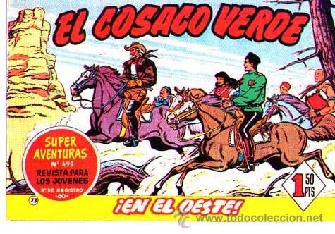 Tebeos: Facsimil  El Cosaco Verde  N&ordm; 73 - Foto 1