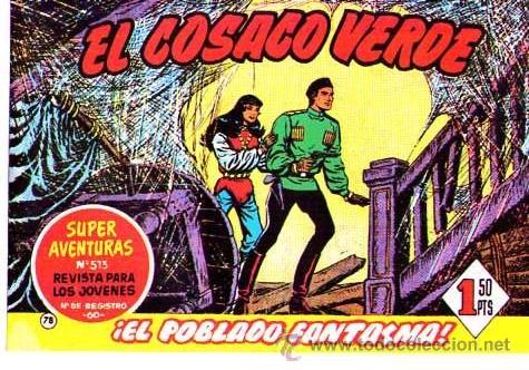 Tebeos: Facsimil  El Cosaco Verde  N&ordm; 78 - Foto 1