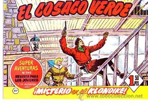 Tebeos: Facsimil  El Cosaco Verde  N&ordm; 87 - Foto 1