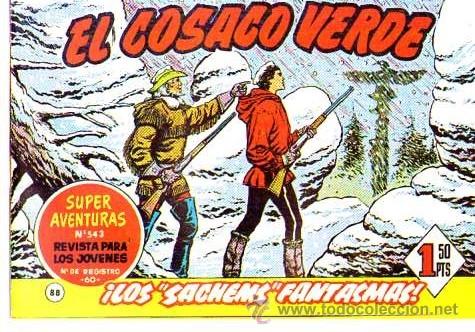 Tebeos: Facsimil  El Cosaco Verde  N&ordm; 88 - Foto 1