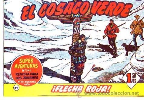 Tebeos: Facsimil  El Cosaco Verde  N&ordm; 89 - Foto 1