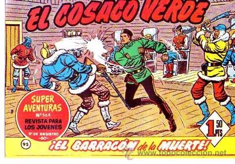 Tebeos: Facsimil  El Cosaco Verde  N&ordm; 95 - Foto 1