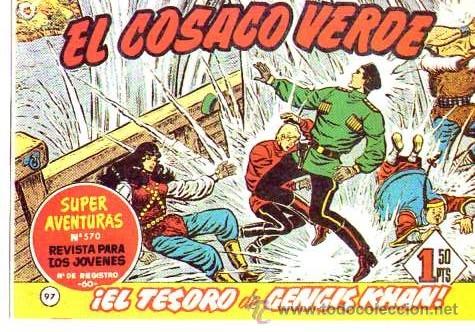 Tebeos: Facsimil  El Cosaco Verde  N&ordm; 97 - Foto 1