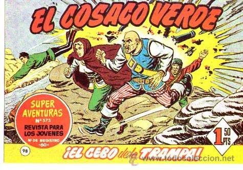 Tebeos: Facsimil  El Cosaco Verde  N&ordm; 98 - Foto 1