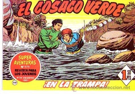 Tebeos: Facsimil  El Cosaco Verde  N&ordm; 99 - Foto 1