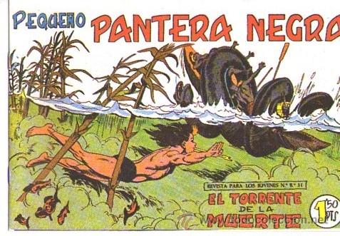 Tebeos: Facsimil  Peque&ntilde;o Pantera Negra  N&ordm; 144 - Foto 1