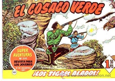 Tebeos: Facsimil  El Cosaco Verde  N&ordm; 101 - Foto 1