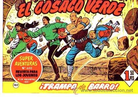 Tebeos: Facsimil  El Cosaco Verde  N&ordm; 107 - Foto 1