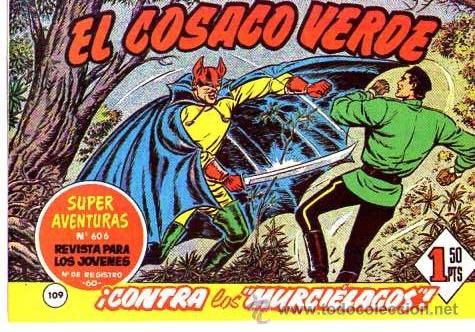 Tebeos: Facsimil  El Cosaco Verde  N&ordm; 109 - Foto 1