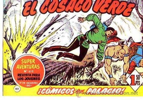 Tebeos: Facsimil  El Cosaco Verde  N&ordm; 111 - Foto 1
