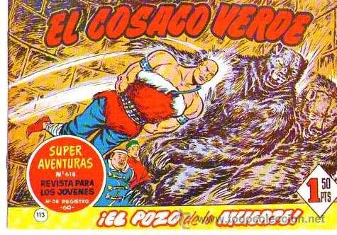 Tebeos: Facsimil  El Cosaco Verde  N&ordm; 113 - Foto 1