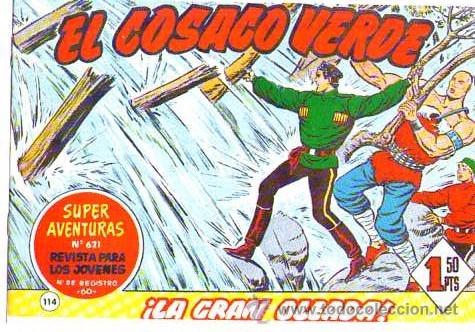 Tebeos: Facsimil  El Cosaco Verde  N&ordm; 114 - Foto 1