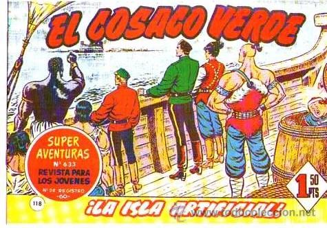 Tebeos: Facsimil  El Cosaco Verde  N&ordm; 118 - Foto 1