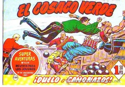Tebeos: Facsimil  El Cosaco Verde  N&ordm; 120 - Foto 1