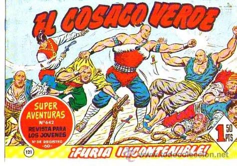 Tebeos: Facsimil  El Cosaco Verde  N&ordm; 121 - Foto 1