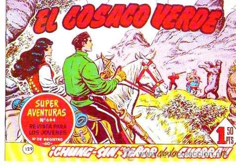 Tebeos: Facsimil  El Cosaco Verde  N&ordm; 129 - Foto 1