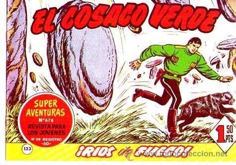 Tebeos: Facsimil  El Cosaco Verde  N&ordm; 133 - Foto 1
