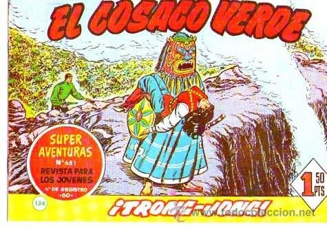 Tebeos: Facsimil  El Cosaco Verde  N&ordm; 134 - Foto 1