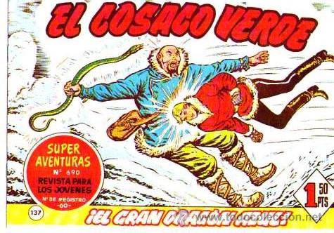 Tebeos: Facsimil  El Cosaco Verde  N&ordm; 137 - Foto 1