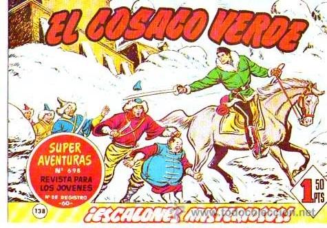 Tebeos: Facsimil  El Cosaco Verde  N&ordm; 138 - Foto 1