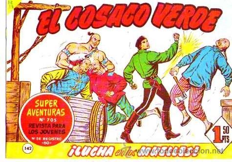 Tebeos: Facsimil  El Cosaco Verde  N&ordm; 142 - Foto 1
