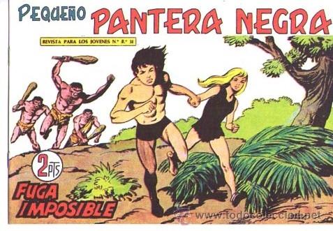 Tebeos: Facsimil  Peque&ntilde;o Pantera Negra  N&ordm; 201 - Foto 1