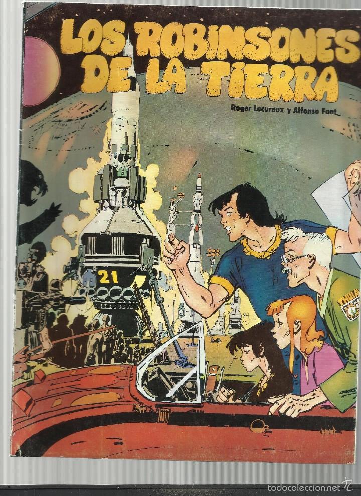 Tebeos: LOS ROBINSONES DE LA TIERRA - Foto 1