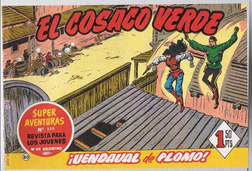 Tebeos: El Cosaco Verde n&ordm; 80. REEDIC&Iacute;ON - Foto 1