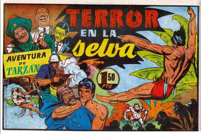 Tebeos: Tarz&aacute;n n&ordm; 39. Terror en la Selva. REEDICION - Foto 1