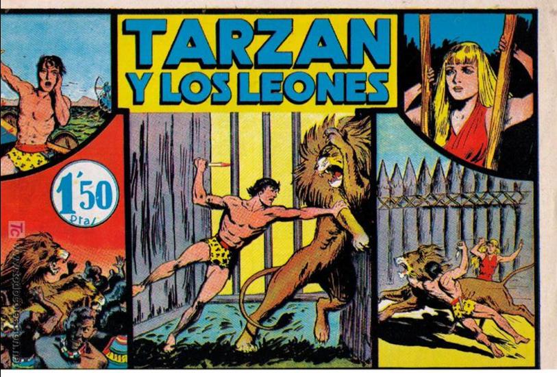 Tebeos: Tarz&aacute;n n&ordm; 4. Tarz&aacute;n y los leones. REEDICION - Foto 1