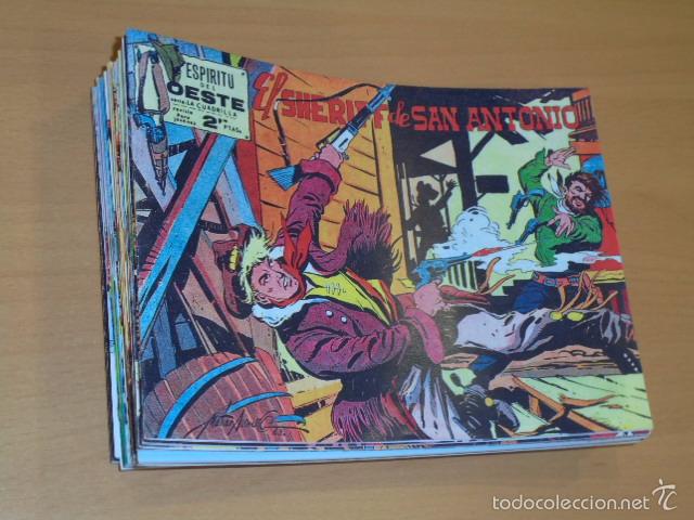 Tebeos: ESPIRITU DEL OESTE COMPLETA 46 NUMEROS EDITORIAL MAGA REEDICION - Foto 1