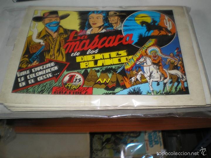 Tebeos: COLECCION COMPLETA DE LAS MASCARA DE LOS DIENTES BLANCOS - Foto 1