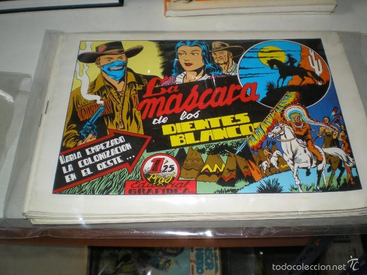 Tebeos: COLECCION COMPLETA DE LA MASCARA DE LOS DIENTES BLANCOS - Foto 1