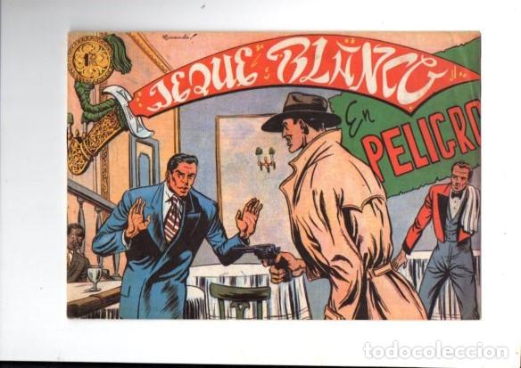 Tebeos: JEQUE BLANCO - N&ordm; 30 - EN PELIGRO - EDITORIAL ROLLAN - Foto 1