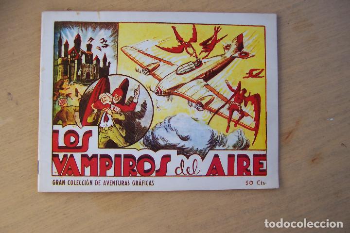 Tebeos: los vampiros del aire n&ordm; 1  facs&iacute;mil - Foto 1