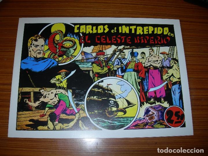 Tebeos: CARLOS EL INTREPIDO  EN EL CELESTE IMPERIO   EDITA - Foto 1