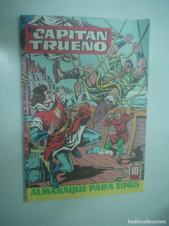 Tebeos: EL CAPIT&Aacute;N TRUENO - ALMANAQUE PARA 1965 - Foto 1