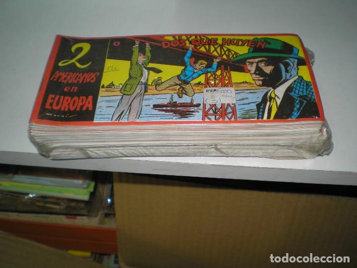 Tebeos: COLECCION DE DOS AMERICANOS EN EUROPA - Foto 1