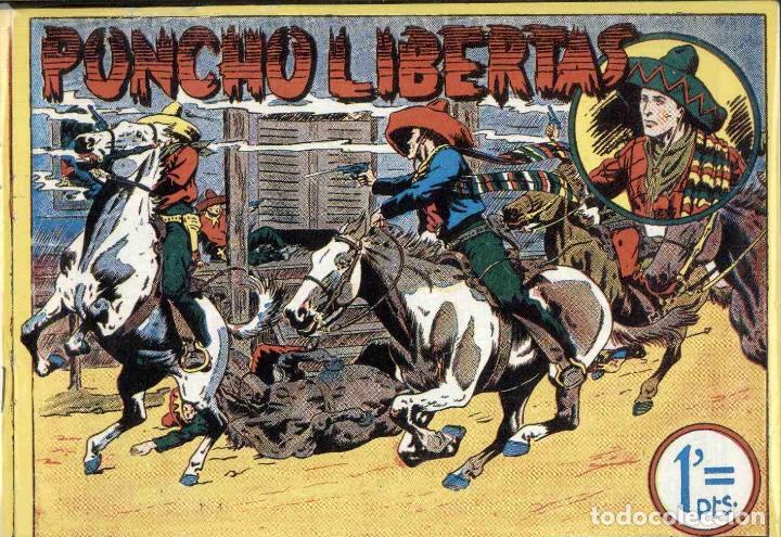 Tebeos: poncho libertas. colecci&oacute;n completa. 12 n&uacute;meros - Foto 1