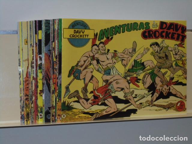 Tebeos: DAVY CROCKETT COMPLETA 31 NUMS. REEDICION - Foto 1