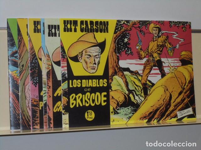 Tebeos: KIT CARSON COMPLETA 6 NUM. REEDICION - Foto 1