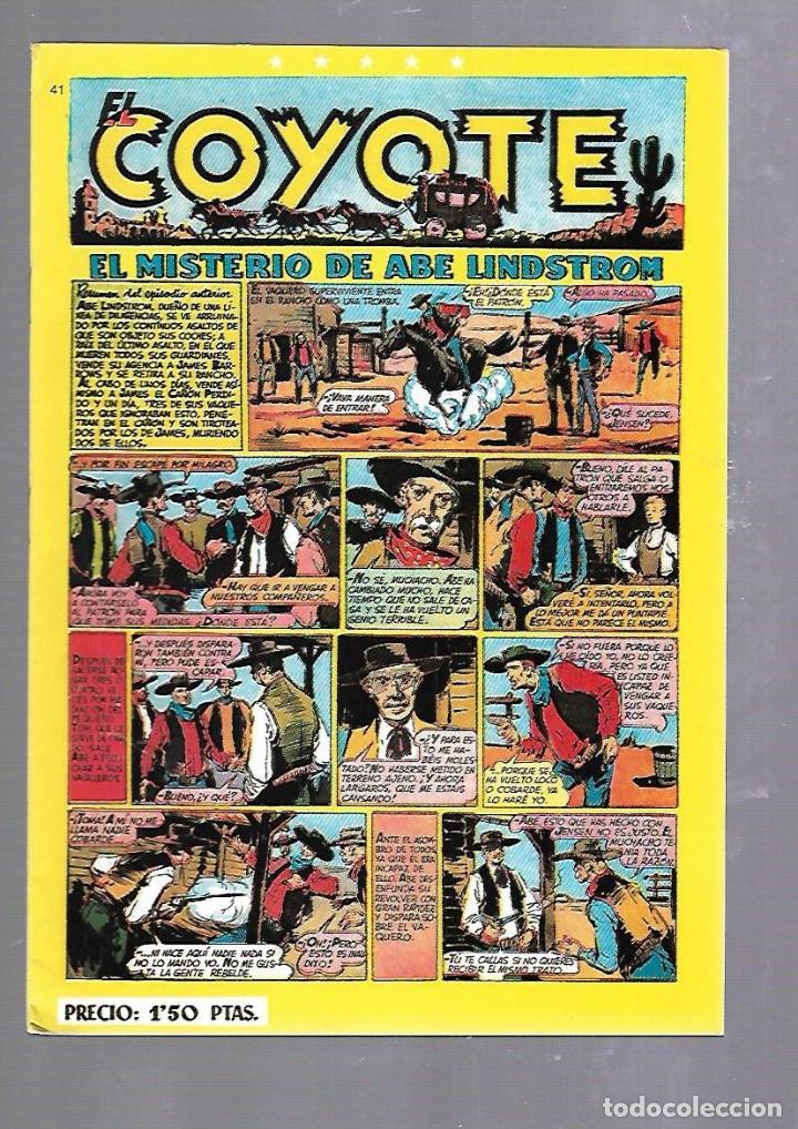 BDs: TEBEO EL COYOTE. Nº 41. EL MISTERIO DE ABE LINDSTROM. REEDICION