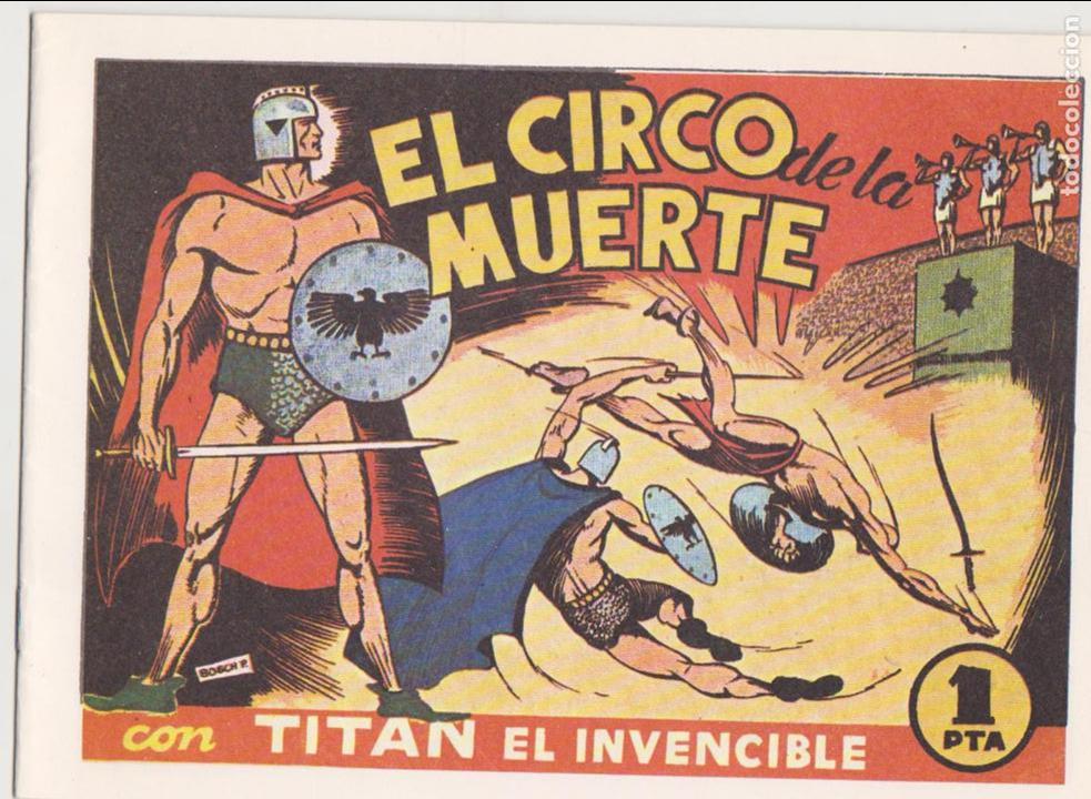 Tebeos: Tit&aacute;n El Invencible. Reedici&oacute;n. - Foto 1