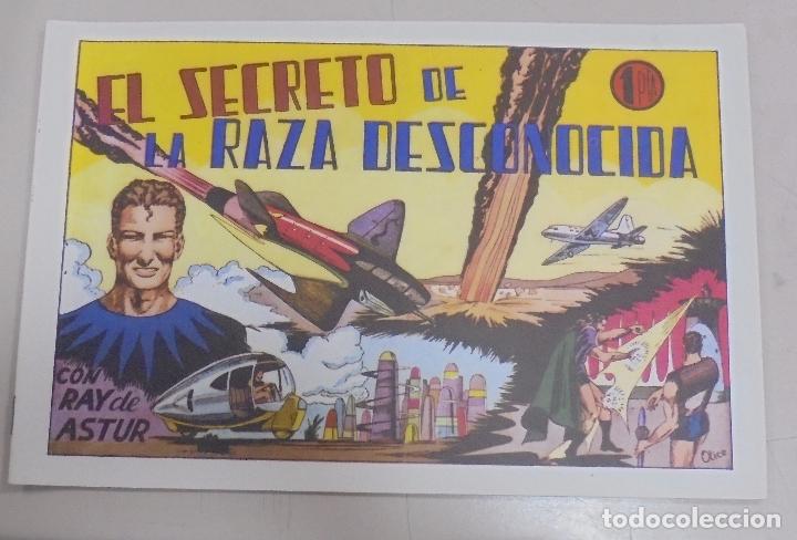 Tebeos: TEBEO. EL SECRETO DE LA RAZA DESCONOCIDA CON RAY DE ASTUR. - Foto 1