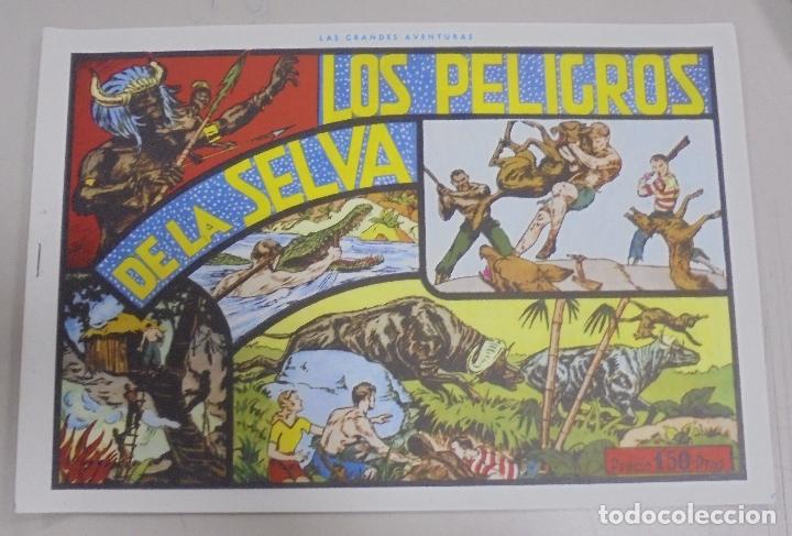 Tebeos: TEBEO. LOS PELIGROS DE LA SELVA. REEDICION - Foto 1