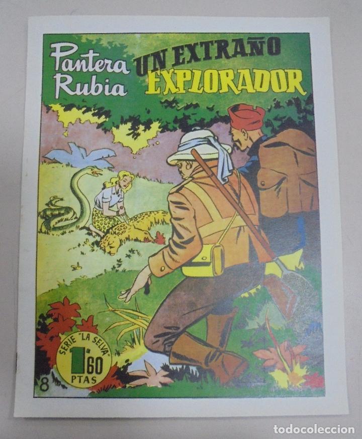 Tebeos: TEBEO. PANTERA RUBIA. N&ordm; 8. UN EXTRA&Ntilde;O EXPLORADOR - Foto 1