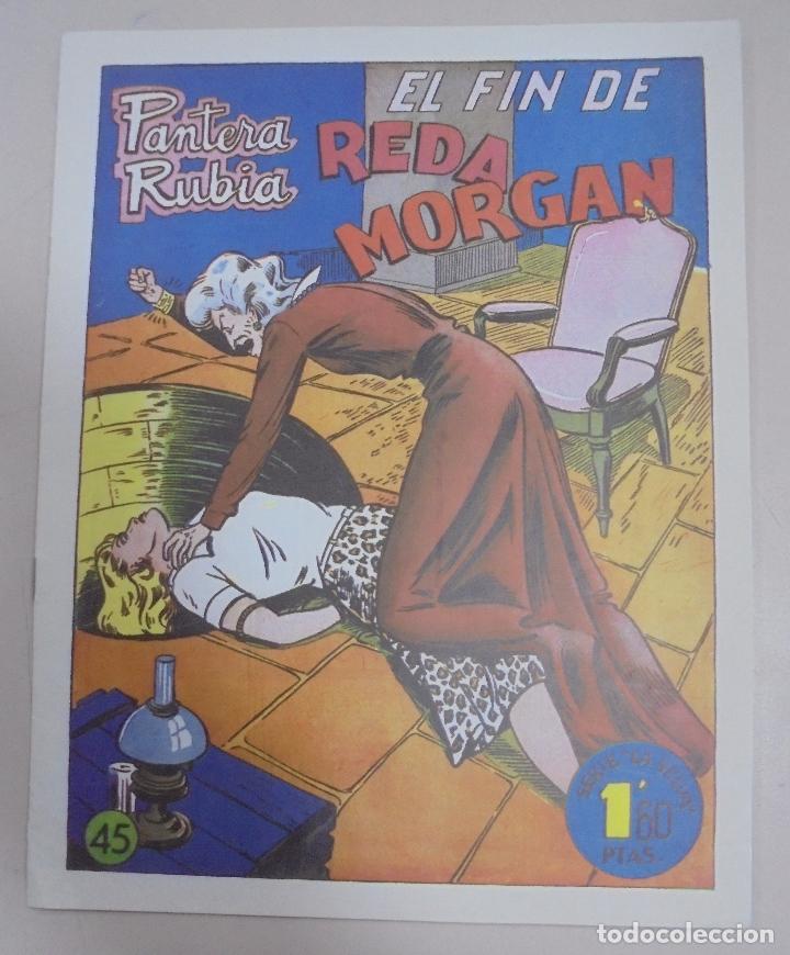 Tebeos: TEBEO. PANTERA RUBIA. N&ordm; 45. EL FIN DE REDA MORGAN - Foto 1