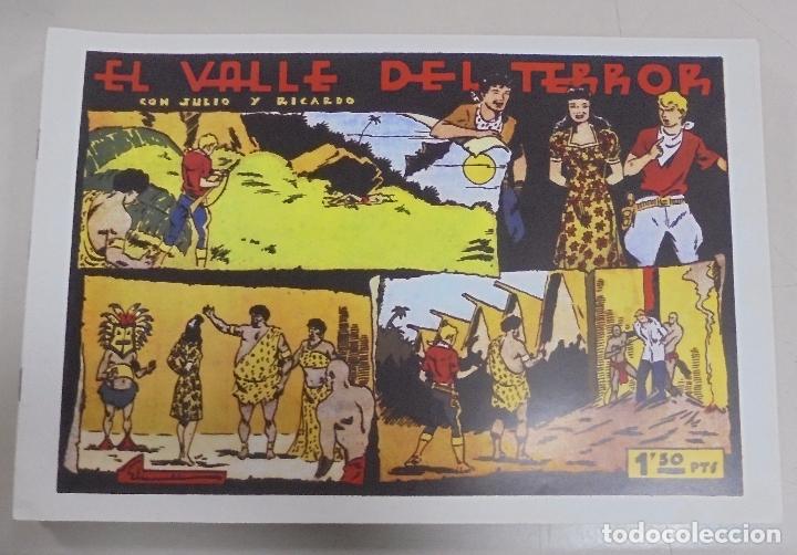 Tebeos: TEBEO. EL VALLE DEL TERROR CON JULIO Y RICARDO. REEDICION - Foto 1