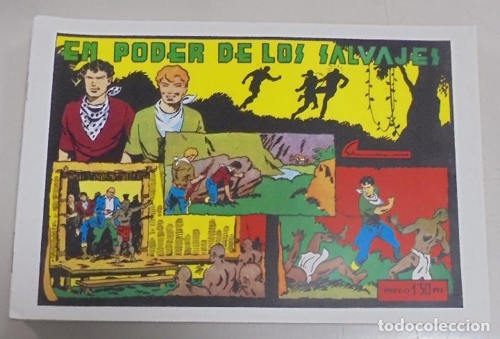 Tebeos: TEBEO. EN PODER DE LOS SALVAJES. REEDICION - Foto 1